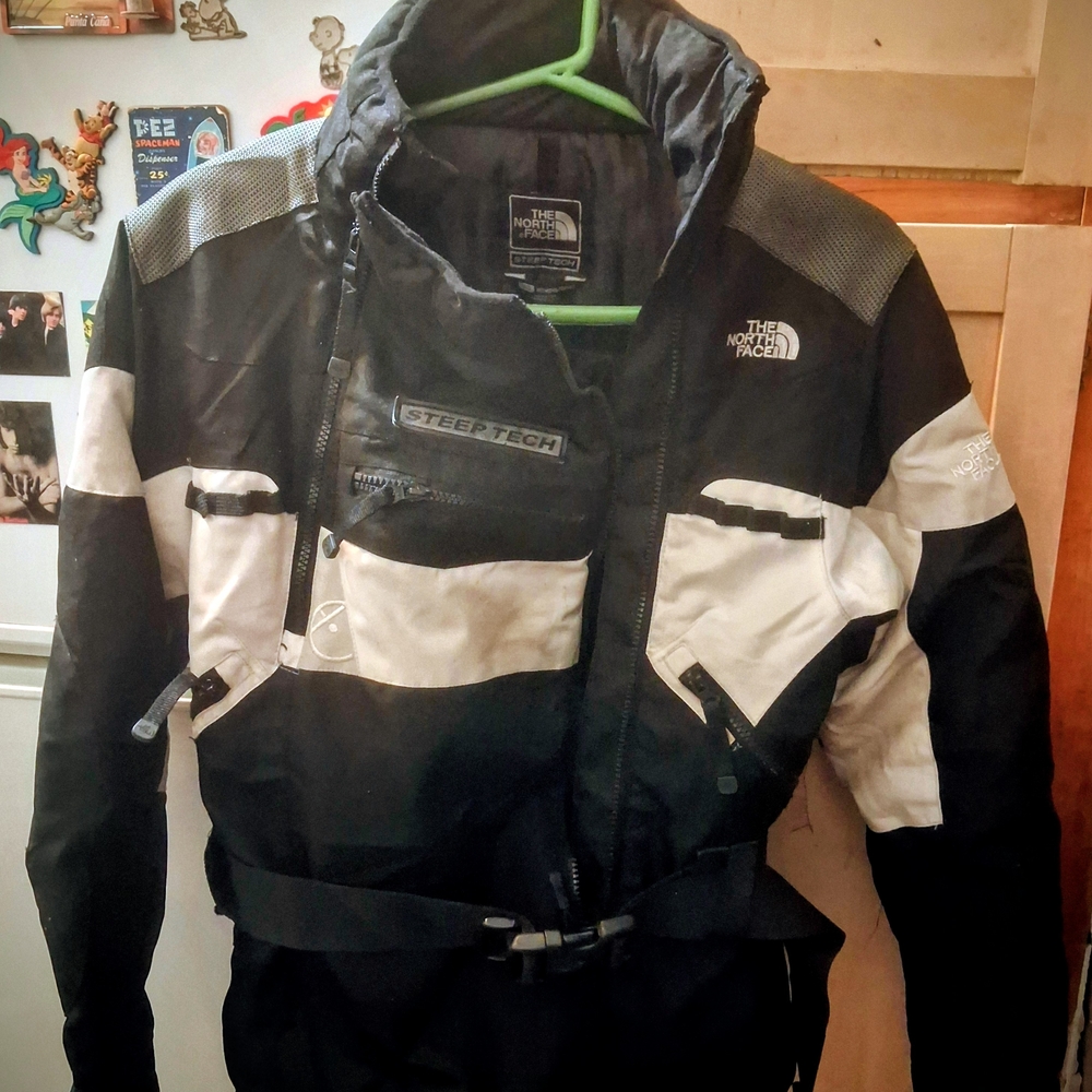 The North Face Black and White Ski Jacket